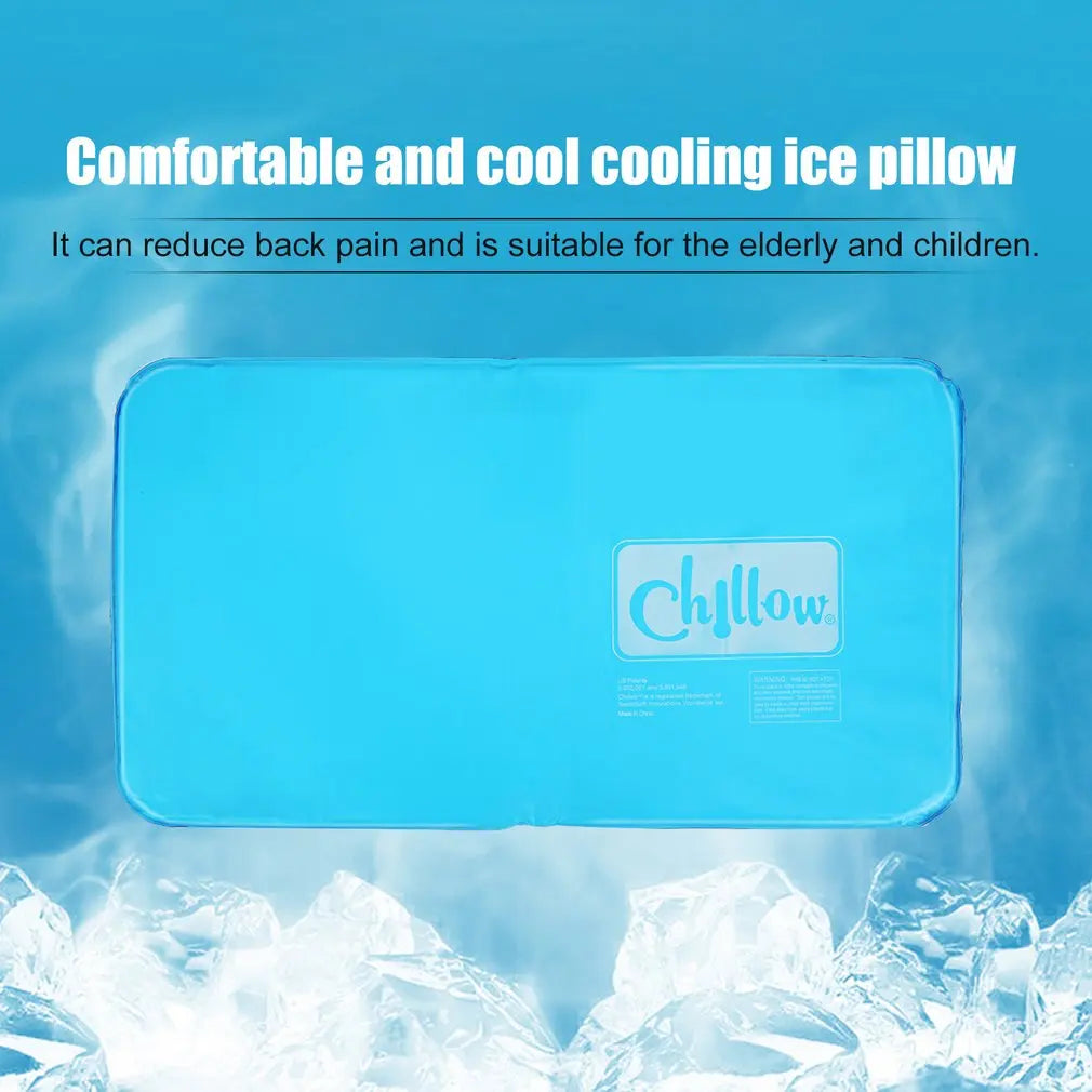 Cooling Pillow Gel Cooling Mat and Cooling Pillow Sleeping Pad Easy-to-Use Summer Cool Pillows Cold Pillow for Kids Students