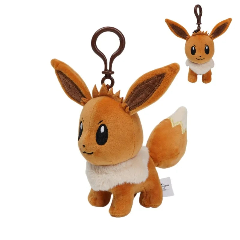 Pokemon Gengar Jigglypuff Bulbasaur Plush Stuffed Toy Mimikyu Mew Togepi Kawaii Keychain Backpack Pendant Keyring Birthday Gifts