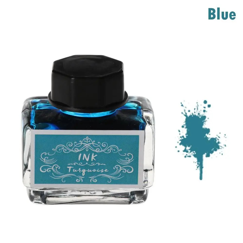 Carbon-free Ink For Fountain Pen 15ml Non-carbon Ink Fountain Pens Stationery Pen Ink Bottle Printer Chemical Ink