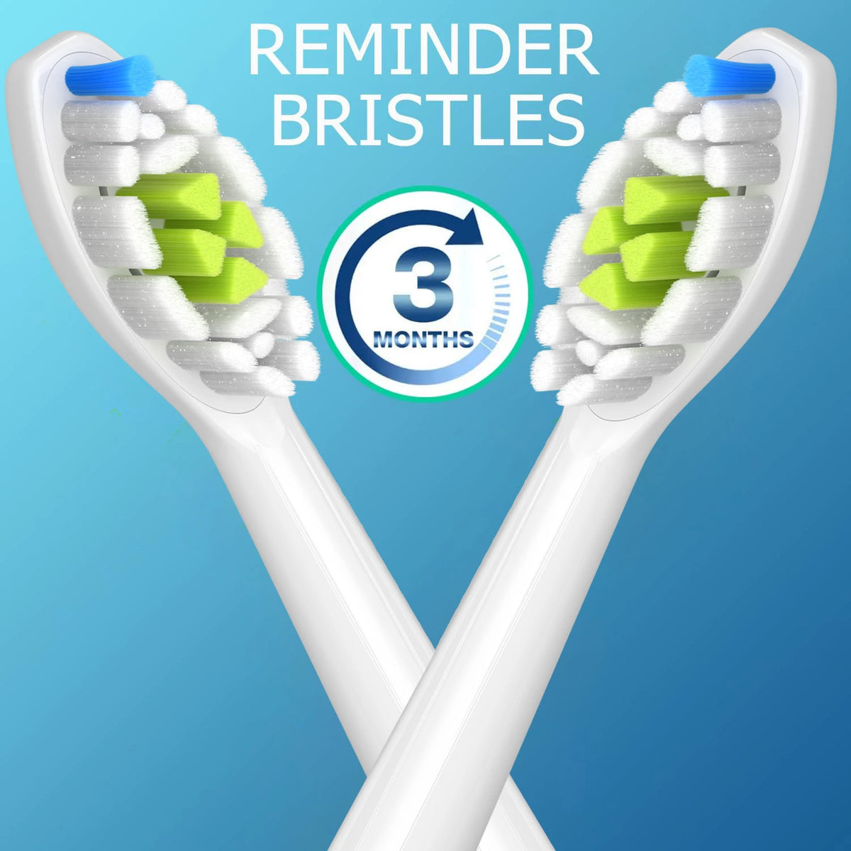 Replacement Brush Heads Compatible with Philips Sonicare Electric Toothbrush Fit for EasyClean, Gum Health, FlexCare, Healthy
