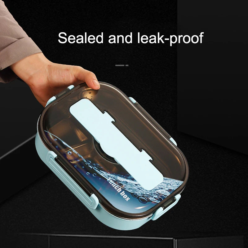 Heated Lunch Box for Kids Heated Bento Stainless Steel Lunch Box Thermos Container for Food Container Heated Bento Box Lunchbox