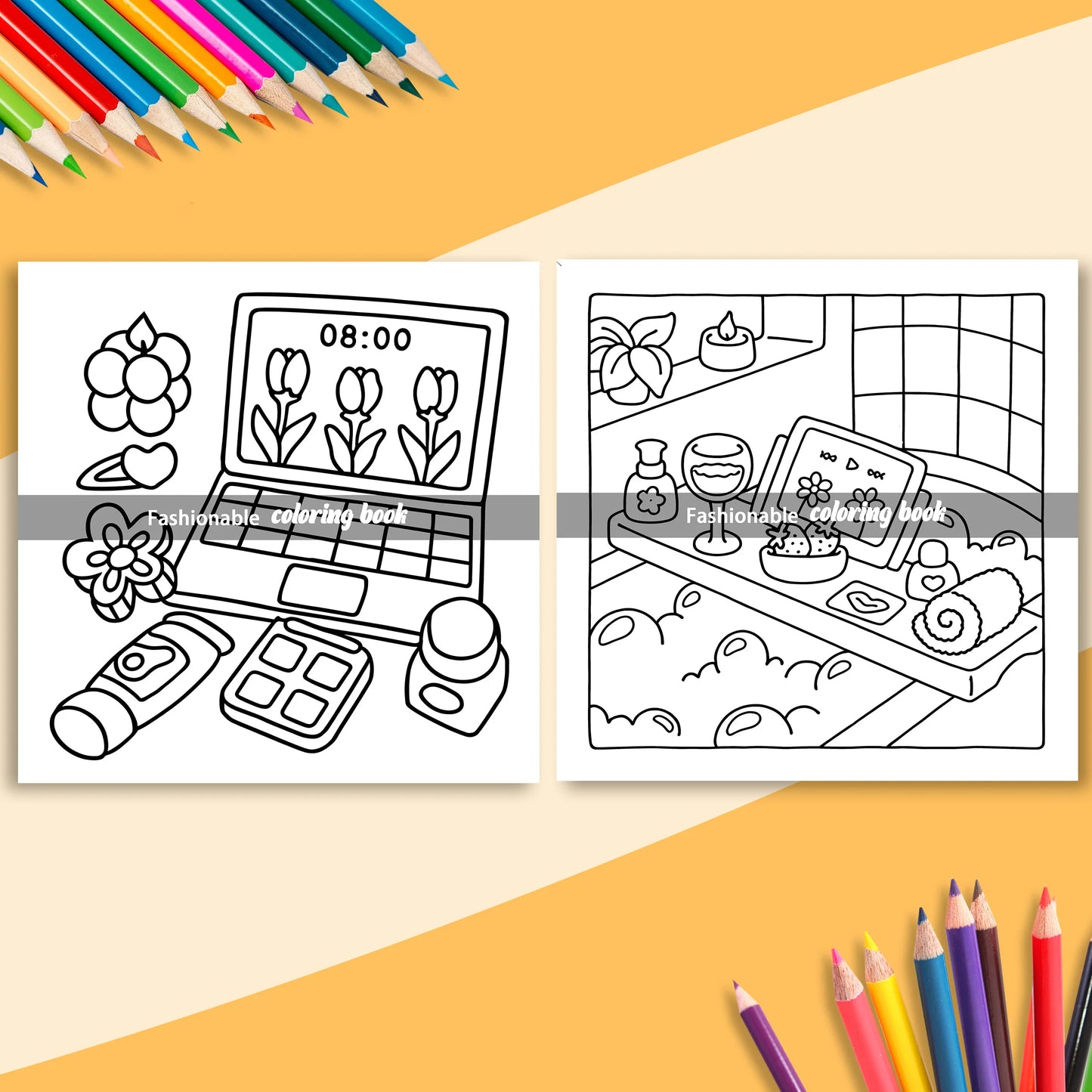 Self Love Coloring Book for Adults - Bold & Easy Stress Relief Patterns, Cute Animal & Floral Designs, Perfect Birthday Gift