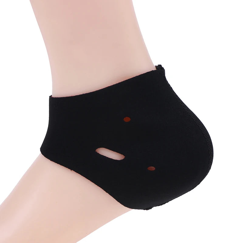 2Pcs Heel Warm Protector Insole Orthotic Plantar Fasciitis Therapy Wrap Heel Foot Pain Arch Support Ankle Brace