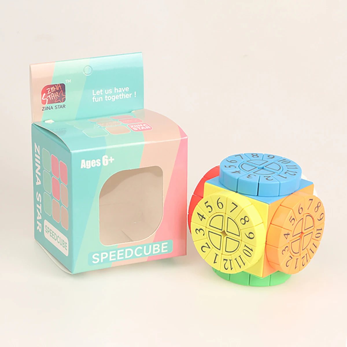 3x3x3 Time Machine Stress Relief Puzzle Professional Education Smooth Speed Competition Children's Toy Gifts