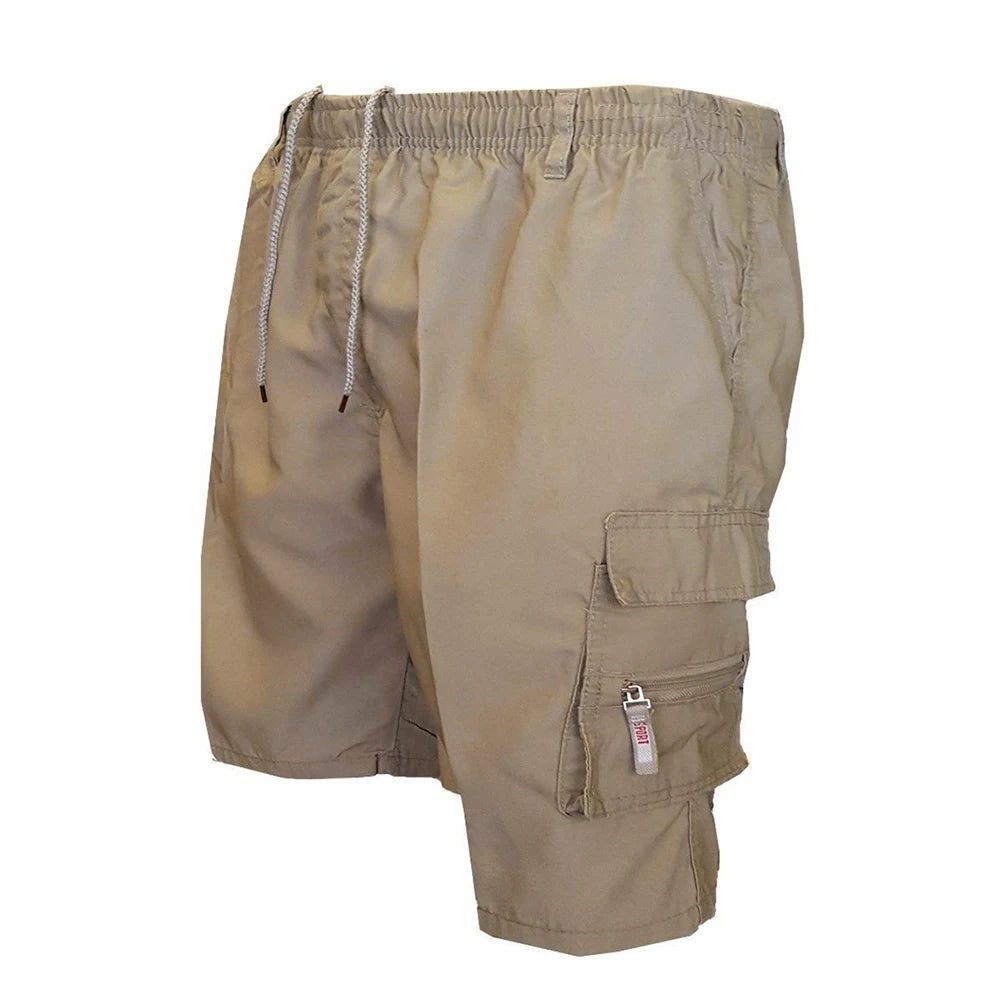 Men's Tactical Cargo Shorts Fashion Pocket Military Shorts Summer Camouflage Jogging Sports Casual Male Work Hiking Short Pants