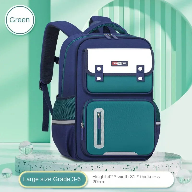 Childrens Schoolbag Fashion New Boys Girls Student Primary School Schoolbag Kids Waterproof Childrens Shoulder Bag Schoolbag