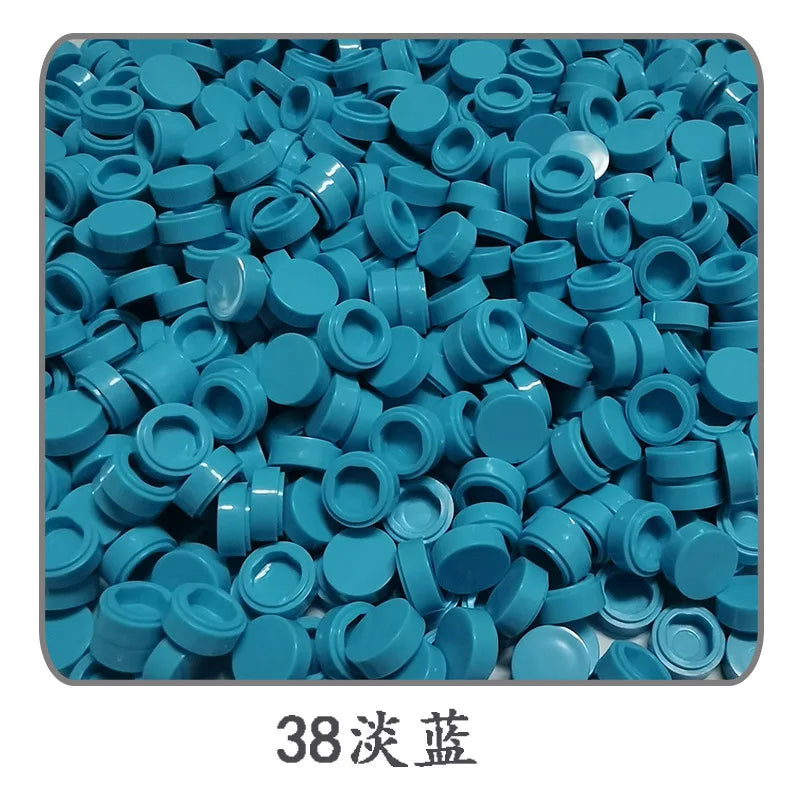 500pcs 1x1 Round  98138 Pixel Art Remix Building Block Toy Mosaic Drawing Series