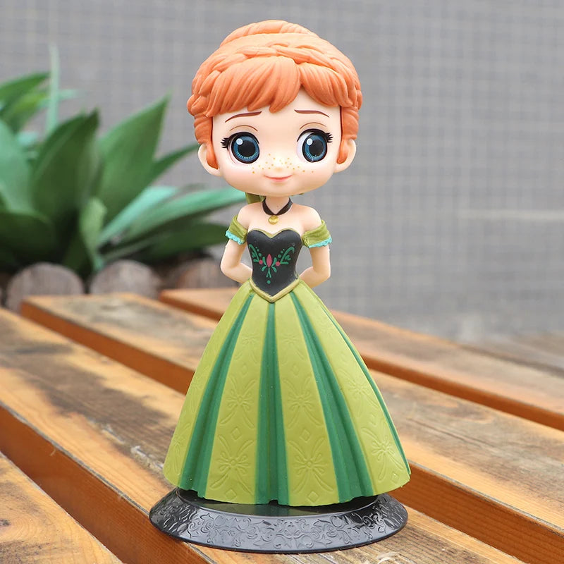 Disney Princess Ariel Rapunzel Cinderella Mermaid Anna Elsa Belle Sofia Snow White Mulan The Little Mermaid Figure Toys Kid Gift