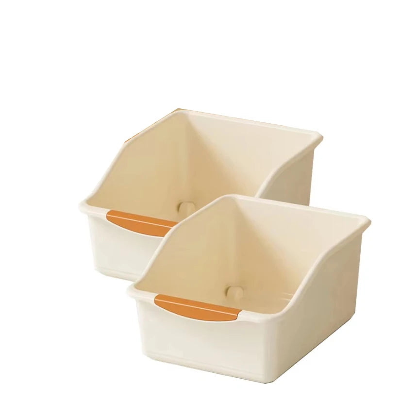 Kitchen Storage Basket Spice Seasoning Sundries Pantry Bathroom Sundries Plastic Storage Box for Home Organization
