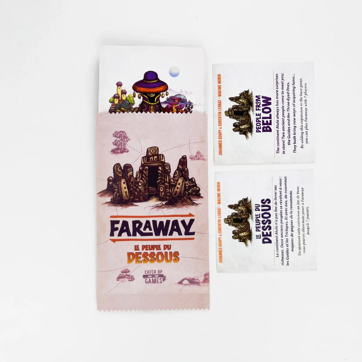 Faraway Board Game 2-6 Players Party Funny Table Game Friends Entertainment Strategy Cards Game - PEOPLE FROM BELOM Expansion