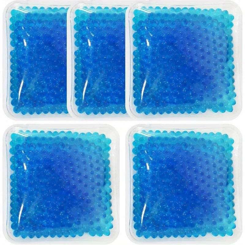 Flexible Reusable Hot Cold Gel Pack for Knee, Neck, Wrist, Ankle Pain Relief - Summer Cooling Pad, Family First Aid Essentia