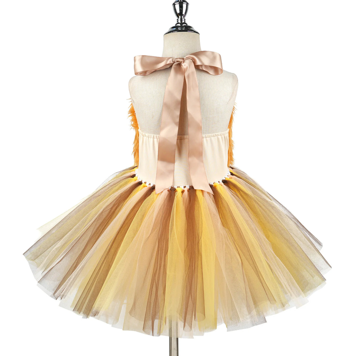 Baby Girls Halloween Animal Costume Kids Lion Costumes for Halloween Print Tutu Dress Birthday Party