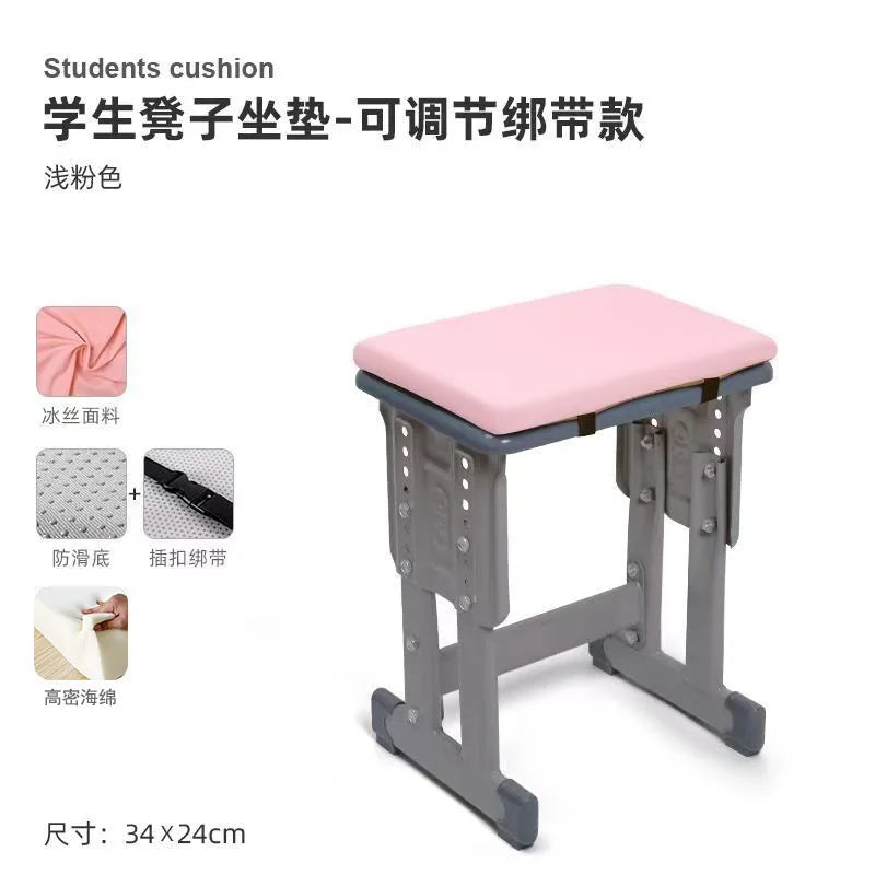 Thickened High-density Sponge Chair Cushion in Summer, Student Seat Cushion, Classroom Stool Seat Cushion, Fart Pad and Butt Pad