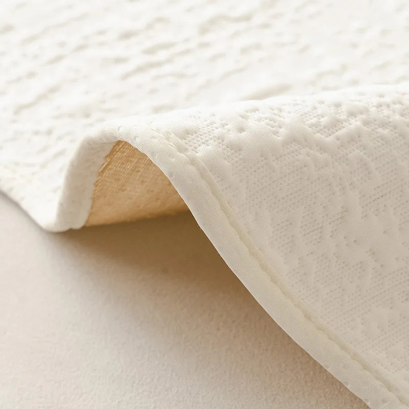 Ice Silk Sofa Pad for Living Room Summer Cooling Sofa Seat Cover Non-slip Breathable Pets Couch Slipcovers