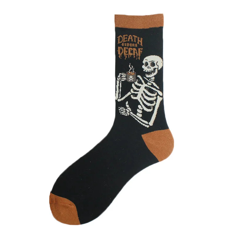 Happy Colorful Funny Socks Men Skateboard Shark Dinosaur Astronaut Planet Divertidos Hip Hop Sokken Harajuku Unisex Crew Socks