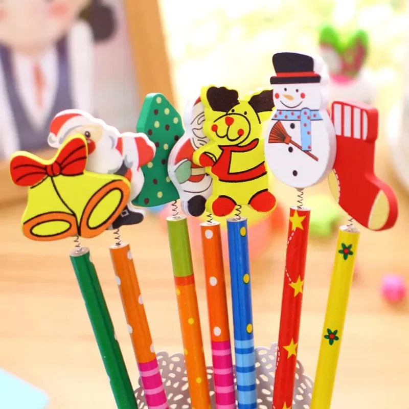20pcs  Animal Spring Pencil Students Writing Pencils Children Toys Stationery Gifts Party Gift  Birthday Wedding Festival