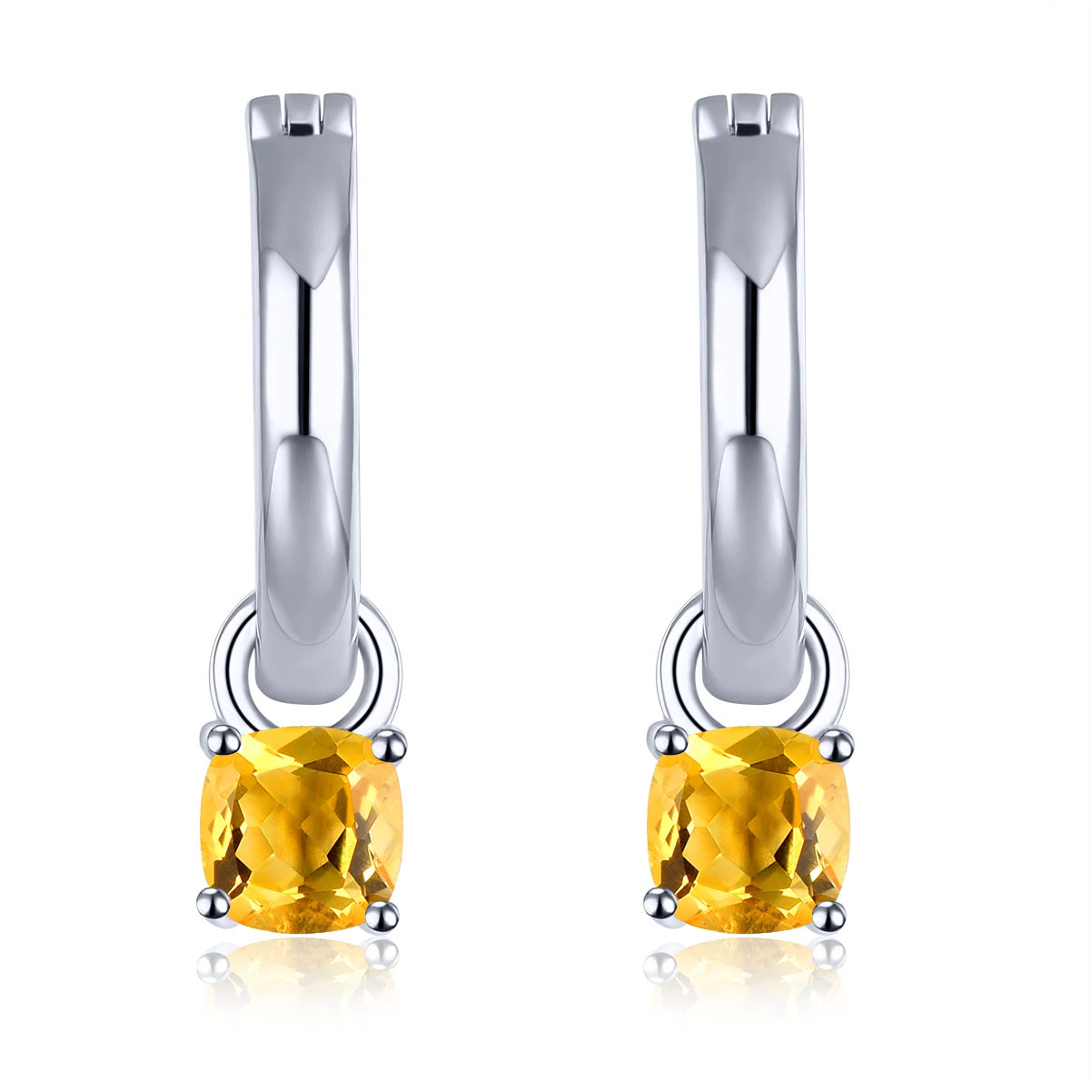 Natural Amethyst Solid Silver Drop Earring Genuine Purple Crystal Women Classic Romantic Style Jewelry S925 Top Quality Gifts