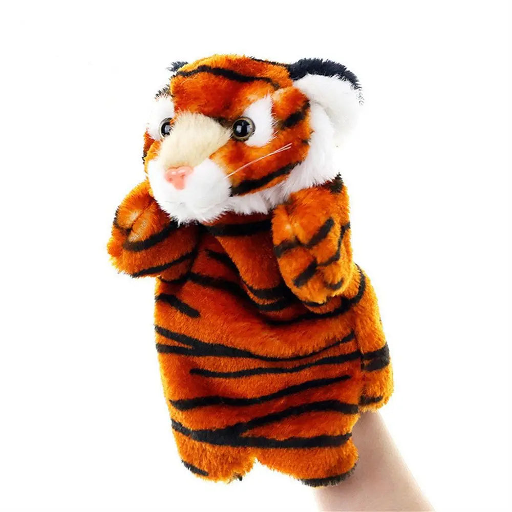 25cm Animal Hand Puppet Plush Toy Hand Doll Telling Story Dolls Toy Glove Puppets Early Learning Educational Toys Gifts for Kids