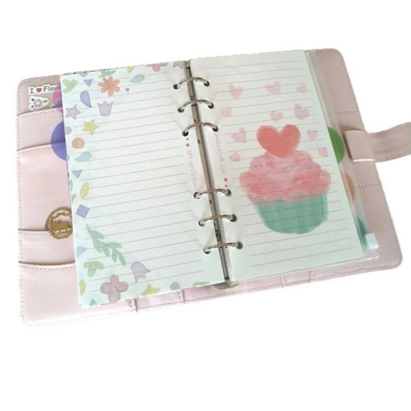 A5 A6 A7 40Sheets Loose Leaf Notebook Refill Spiral Binder Inner Page  Inside Paper Stationery