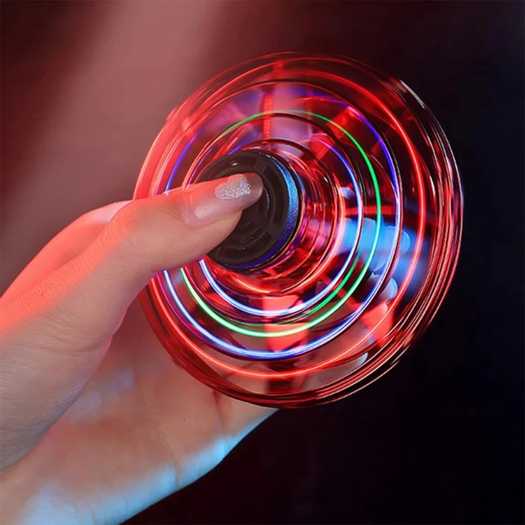 Rechargeable LED Blue Rotating Hover Flying Ball Toy Magic Hand Controlled UFO Induction Levitation Ball Kids Boys Girls Indoor