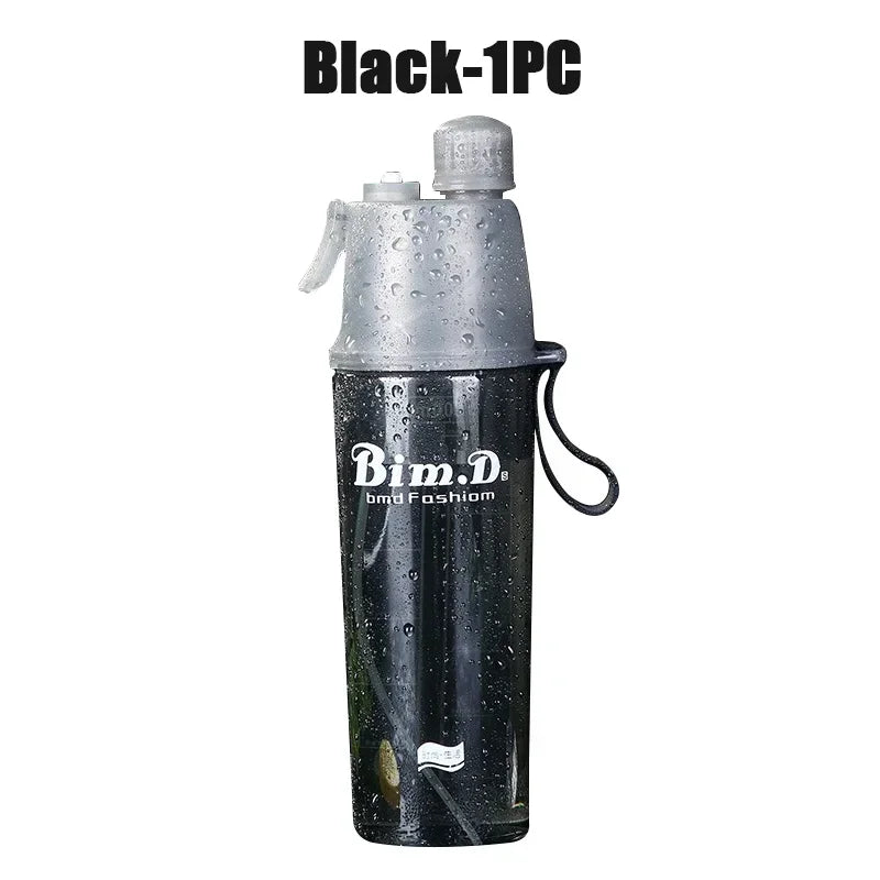 1/2/4PCS Plastic Spray Cup Summer Outdoor Sports Water Bottle Hydration Cooling Spray Cup Travel Portable Water Cup Gift Cups