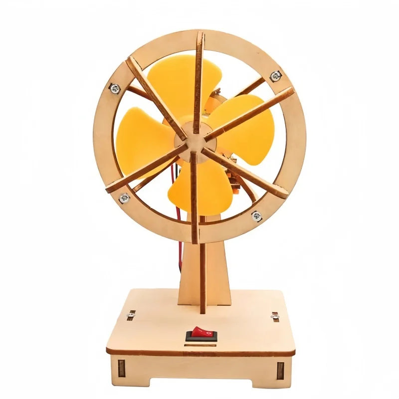 DIY Electric Shaking Fan Science Experiment Model Kit for Kids - Educational STEM Handcraft Project for Students Toy Kids Gift