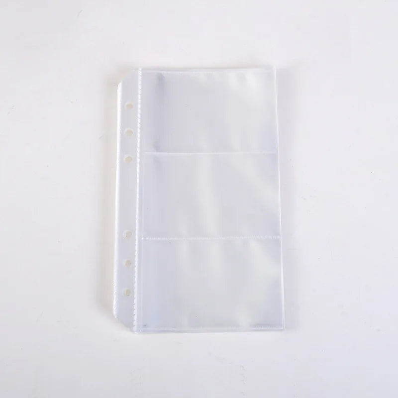 A5 A6 Zipper Binder Photo Card Collection Book Postcard Organizer Diary Notebook School Stationery