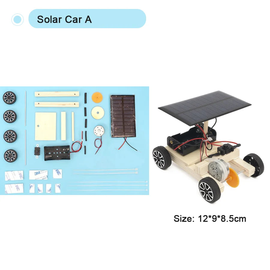DIY Science Experiment Physical Model STEM Kit Handmade Assembly Craft Technology Kids Educational Toy Project for School Supply