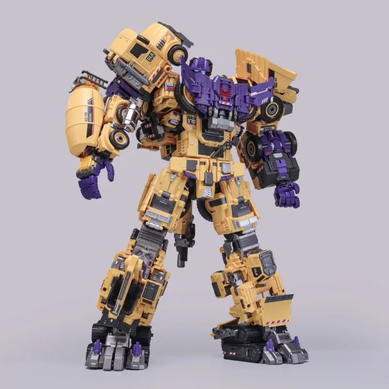 Transformation GLA 01-06 Mechanical Invasion Yellow Destroyer Ring Breaker Action Figure Model Gift Collection