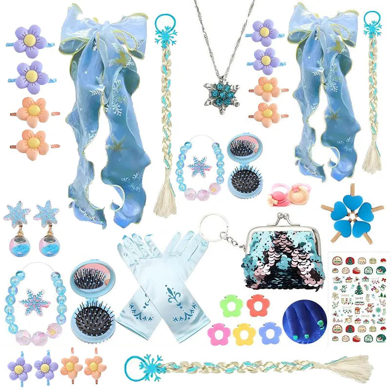 Princess Dress-Up Advent Calendar – 24-Day Headwear & Jewelry Countdown Box