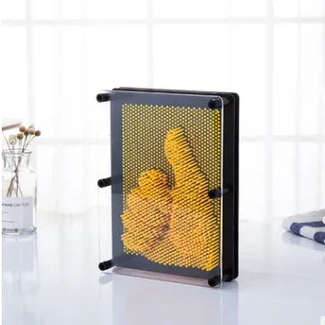 Educational 3D DIY Plastic Model Toy for Babies, Anti-Stress Fingerprint Hand Mold for Fun Learning Activities