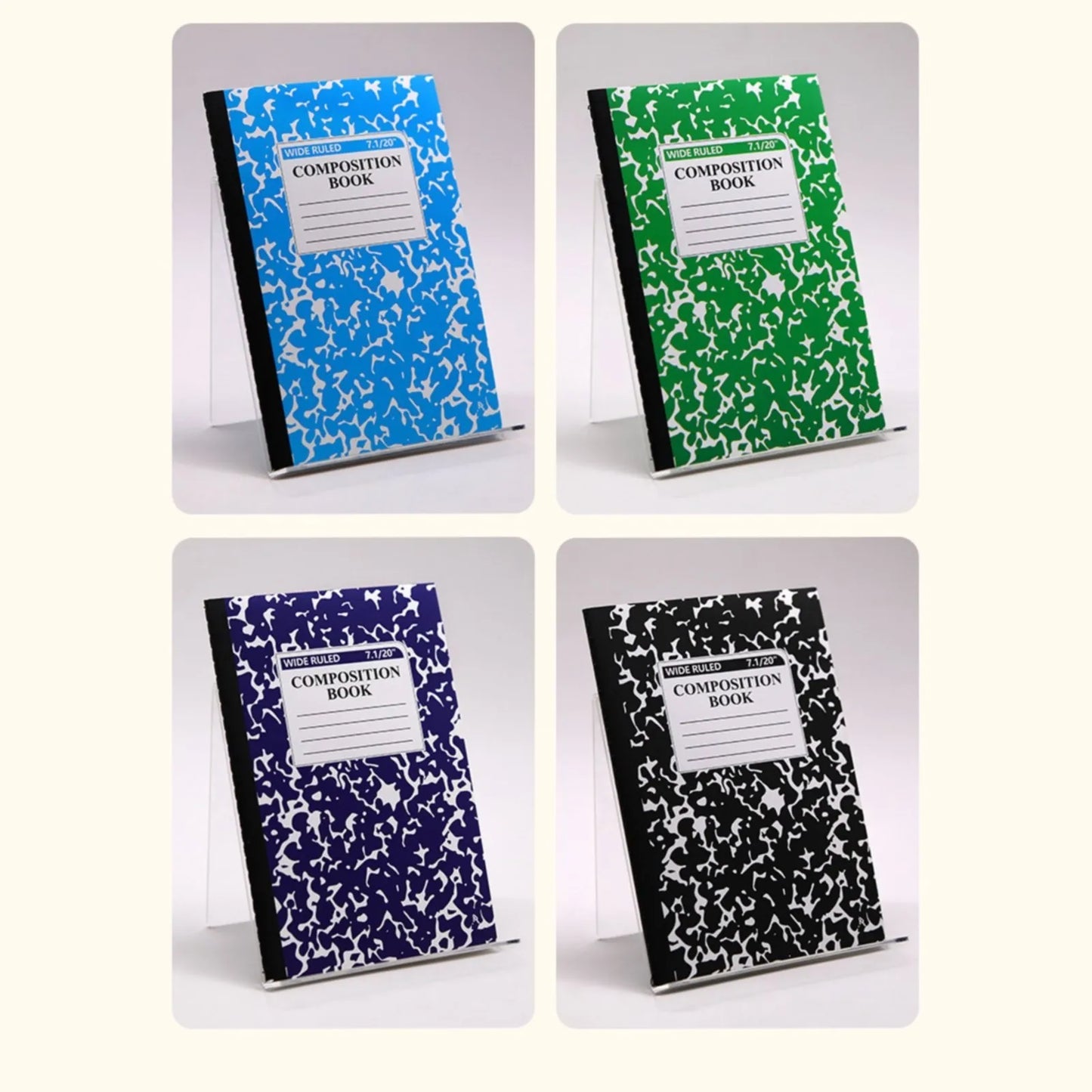 Simple Notebook Marble Pattern Exquisite Notepad Stitching Book Office Multi-Page Student Children'S Diary Composition Book B5