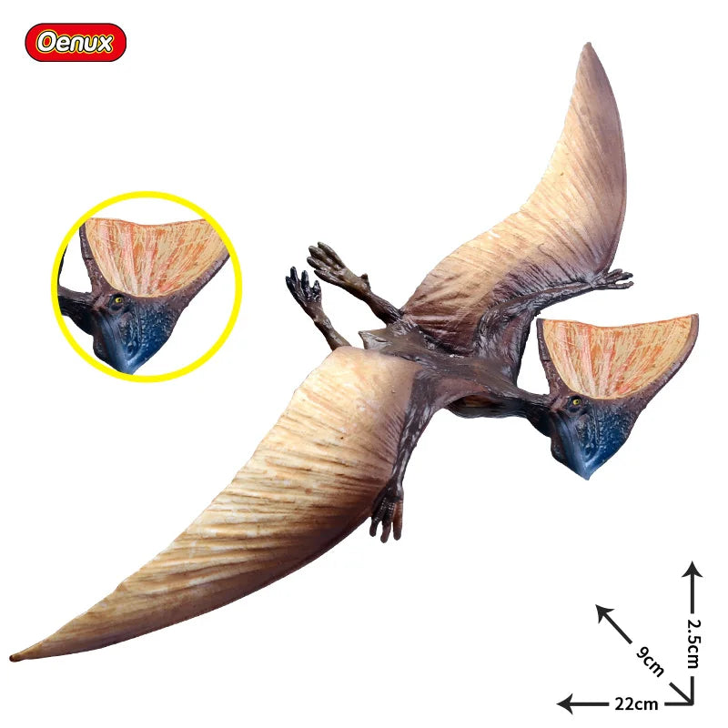 Oenux Jurassic Dinosaur Figurines T-Rex Velociraptor Spinosaurus Dilophosaurus Animal Model Action Figures Collection Kid Toy