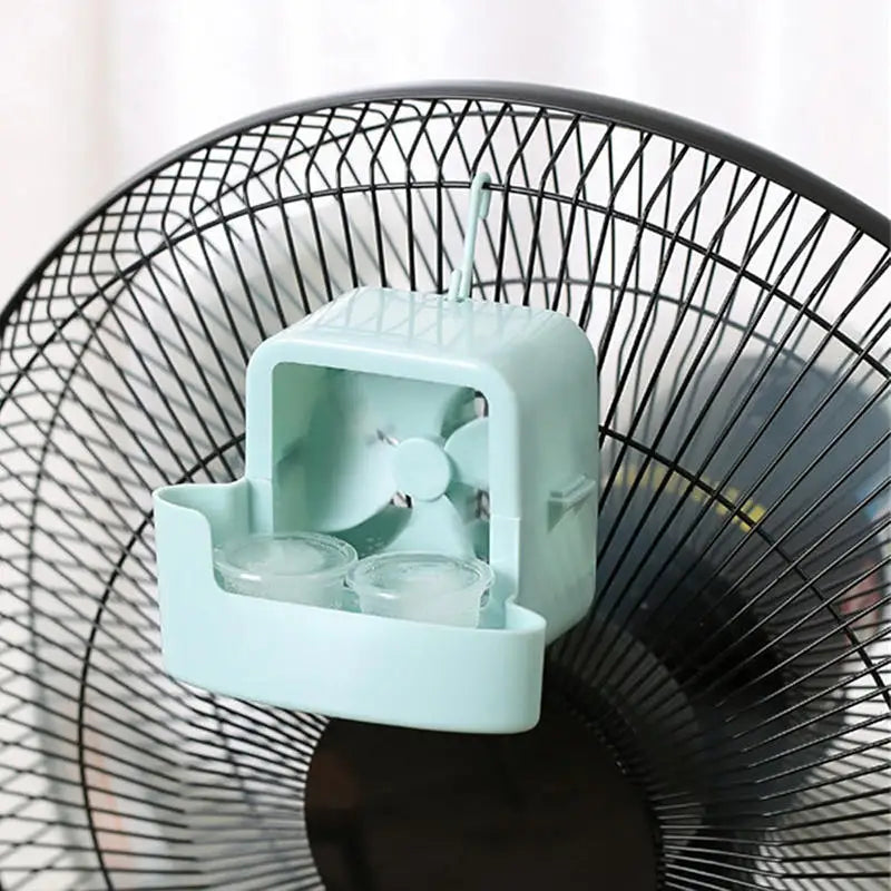 Hanging Fan Cooler Ice Box Add Ice Cubes Cooling Device for Home Desk Floor Fan Portable Summer Cooler Fan Accessory