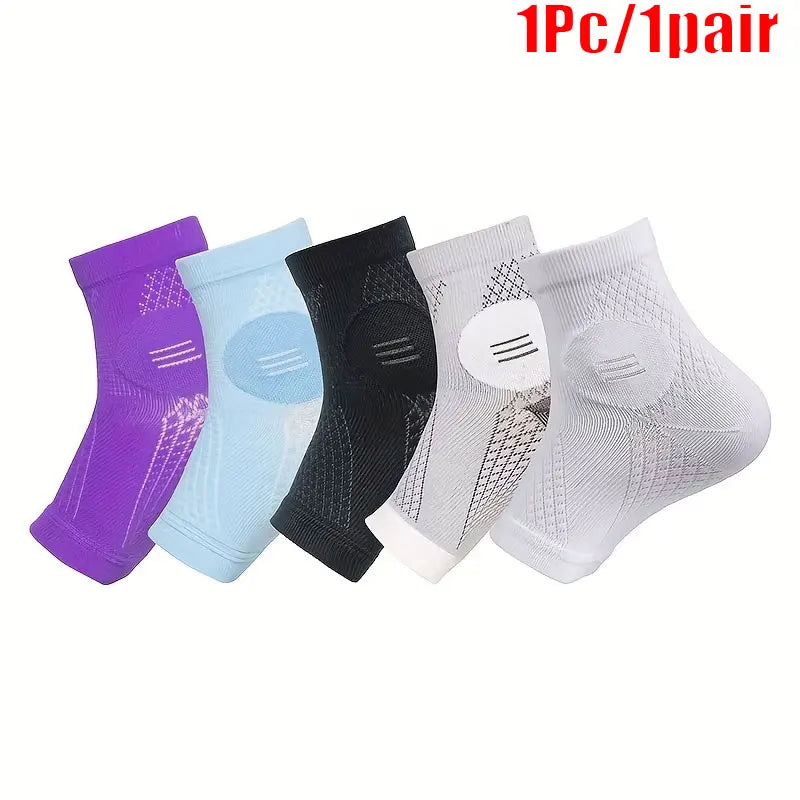 1Pc/1pair Knitted breathable Ankle Support Brace, Best Ankle Compression Support Brace for Foot and Heel