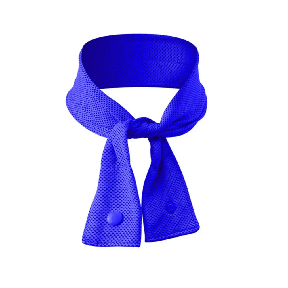 Summer Instant Cooling Ice Necklace Quick Dry Breathable UV Protection Neck Wrap Lightweight Portable Ice Towel for Sports