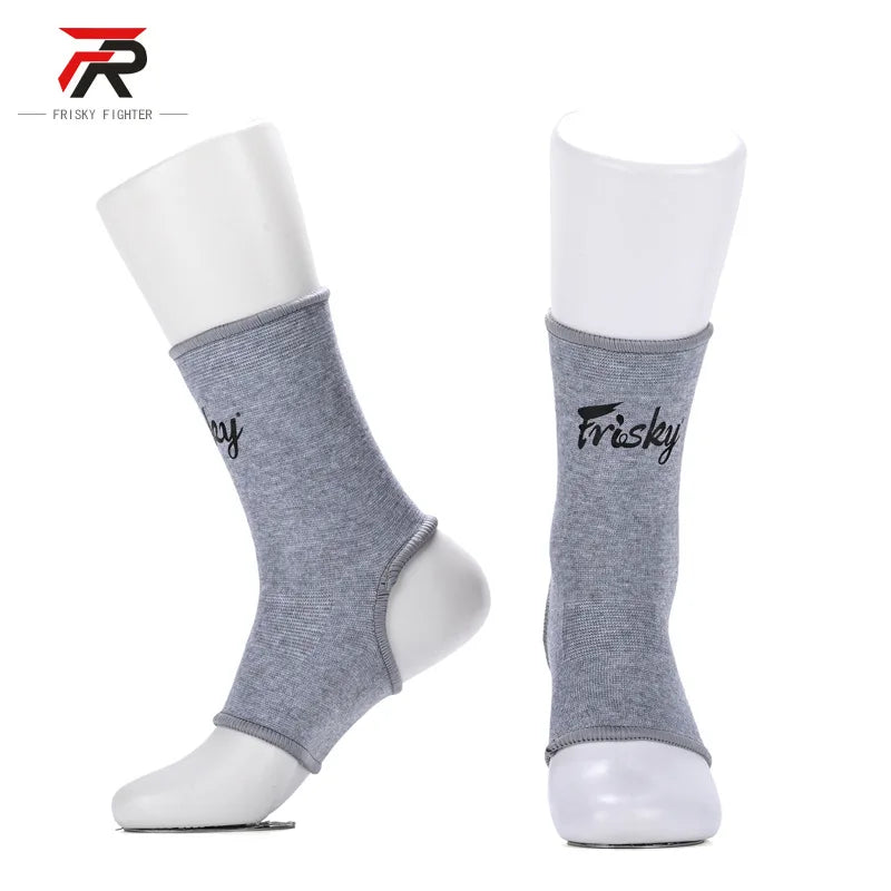 Premium Boxing Ankle Support Sleeves Kickboxing Muay Thai Foot Braces for Injury Prevention Anti-Slip Compression Ankle Guard