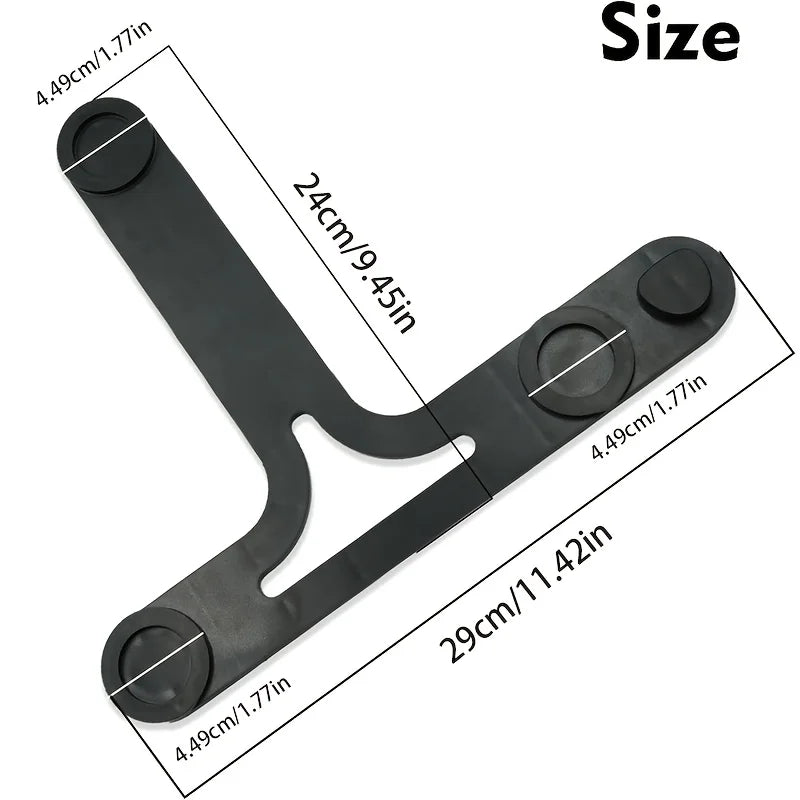 1pc Sliding Board with Gliders Secure Stand Protects Scale Function TM7 Accessories Base Bracket Protection of Work Surface Home