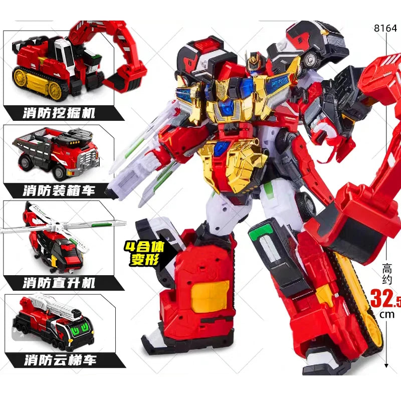 Transforming Cardbot S BLASTRAIN Diesel Train Action Figure - Transformation Robot Airplane & Racing Car Model Toy Gift
