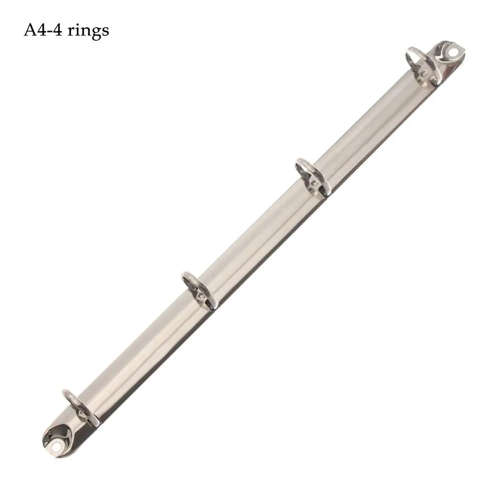 A4/B5/A5/A6/A7 Metal Spiral Rings Binder Clip Loose-leaf File Folder Clip Notebook Accessory Stationery