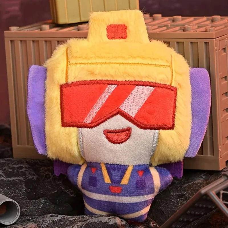 2026 Transformation Mini Series Wave 2 Jetfire Hot Rod Plush Keychain Skyfire Ironhide Onyx Prime Plush Starscream Soft Toy