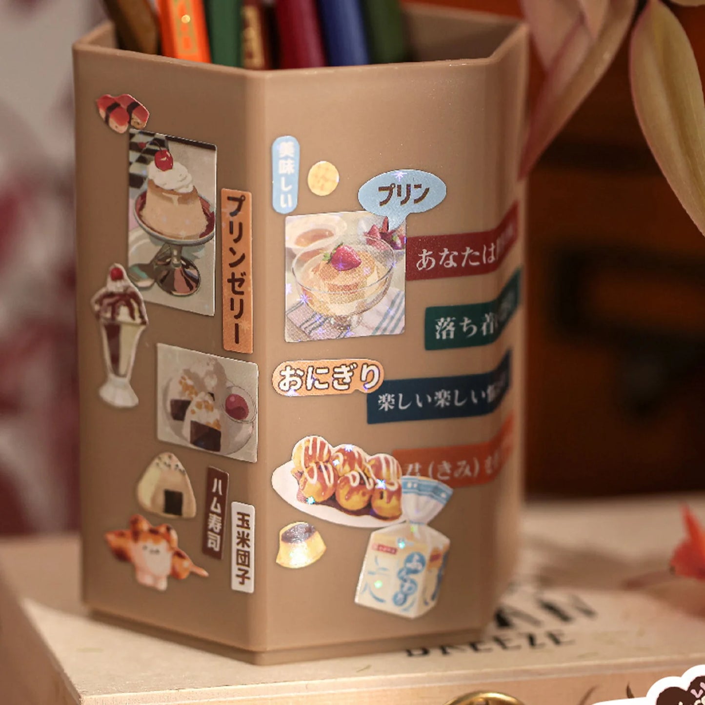 Vintage Scrapbook Stickers Retro Cafe Style Decorative Paper Sticker Book for Journaling Planners Aesthetic Stationery Gift