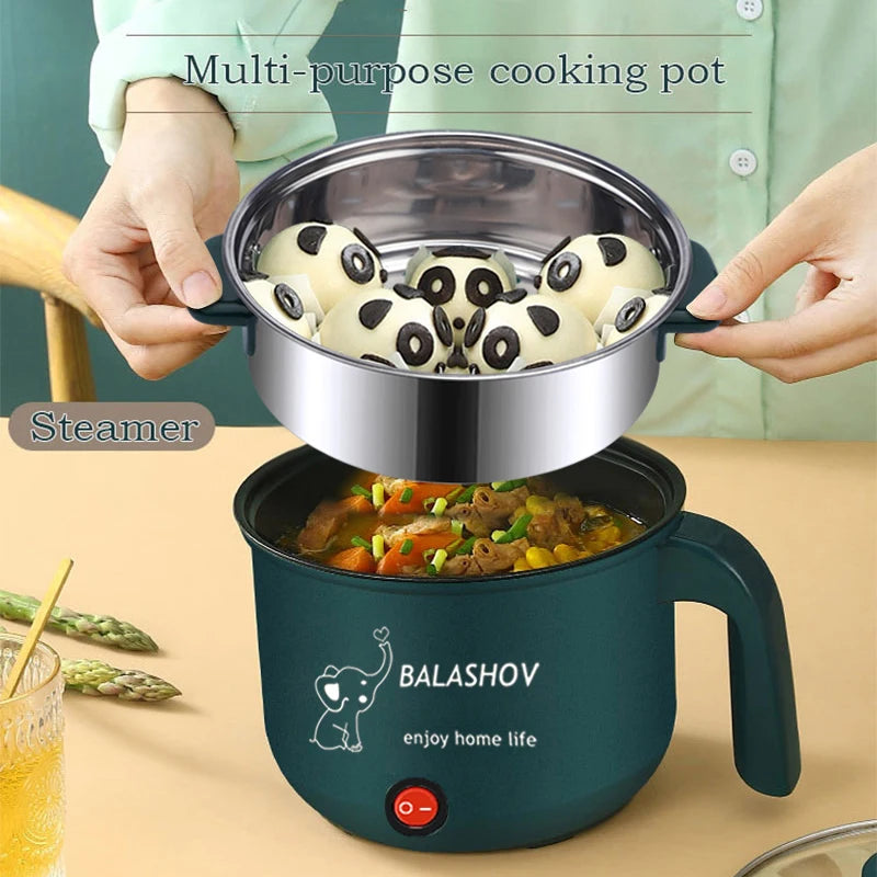 Mini Electric Rice Cooker Non-stick Cooking Machine Single/Double Layer Hot Pot Multifunction Electric Rice Cooker for Home