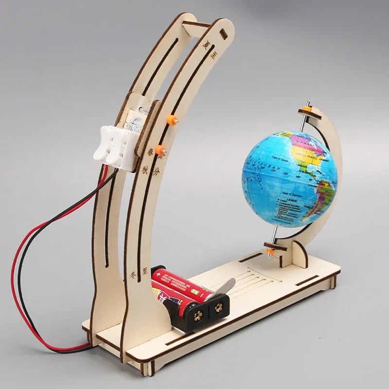 STEM Science Experiment Kit Earth Day Night Cycle Simulation DIY Model Kids Age 8-12 School Project Educational Toy Gift