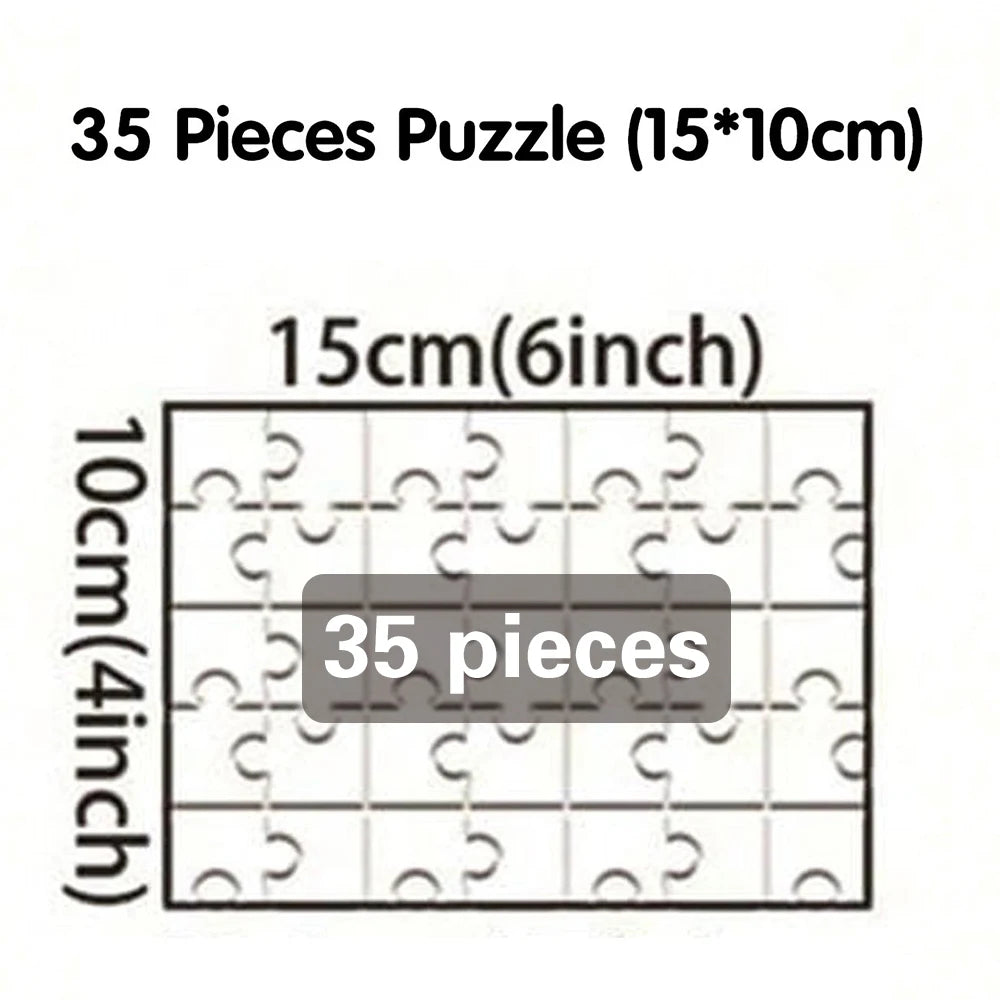 Personalized Custom Photo Puzzle Customize "Cardboard/wooden 35/300/500/1000 Pieces Jigsaw Puzzles for Adults Kids Toys "