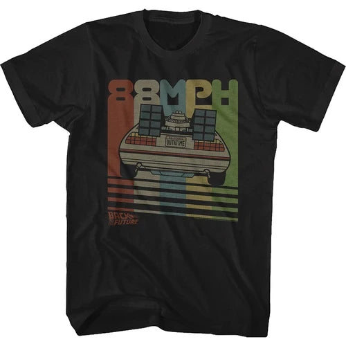 Back To The Future Vintage Car GRAPHIC T Shirt for Men Camiseta Summer Short Sleeve T Shirts Back To Future Tee Tops Streetwear