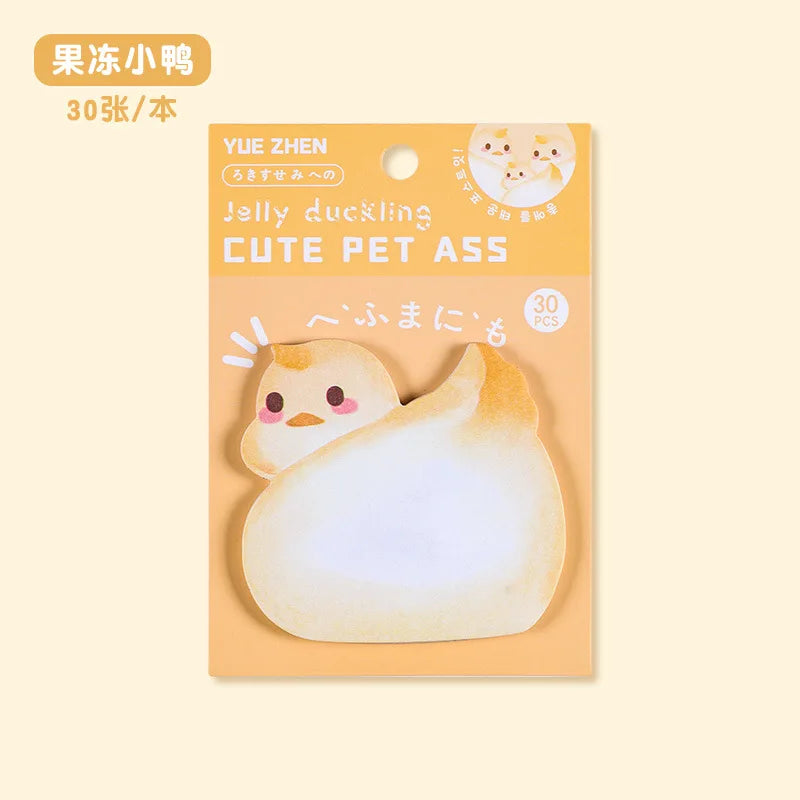 Korean Stationery Kawaii Cartoon Cat Sticky Memo Post Pad Marker It Note Planner Stickers Cute Office Supplies School Supplies