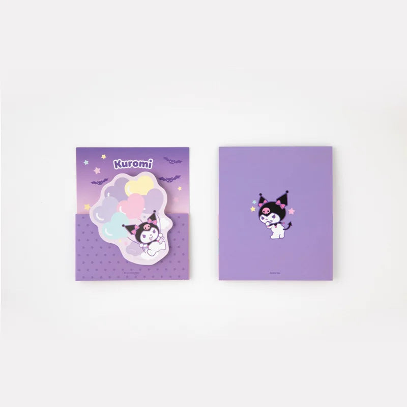 Trendy Sound Sanrio kawaii stationery Double-layer post-it notes hello kitty office notes sticky sticky notes korean kuromi