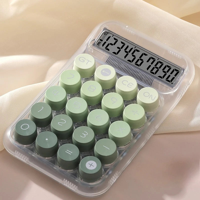 Calculator Office Commercial Transparent Dopamine Gradient Color Computer Cute High Appearance Level Calculator
