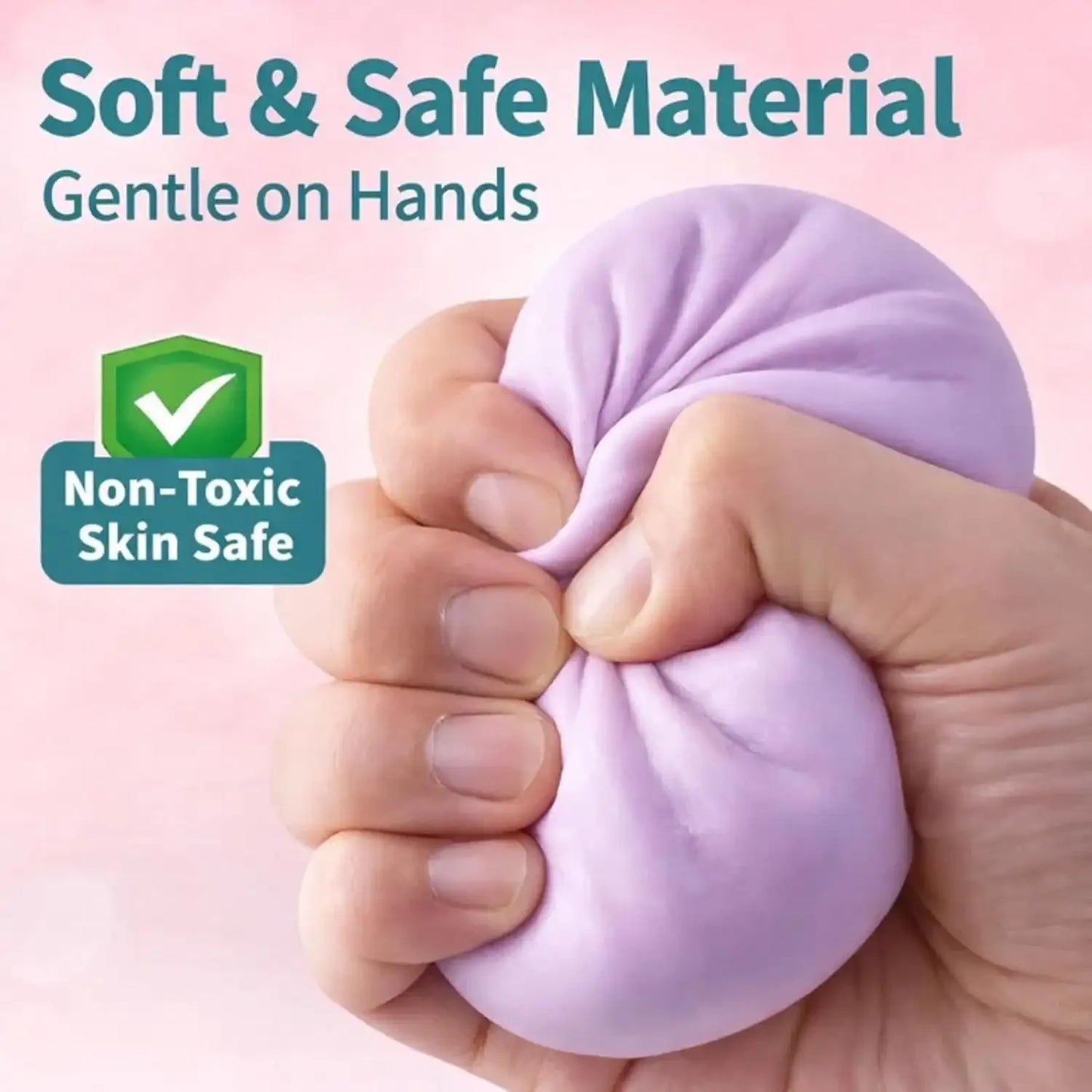 @@Soft Maltose Dumpling Squishy: Transparent Colorful Squeeze Toy, ASMR Stress Relief Ball, Sensory Fidget Toy for Kids Adults